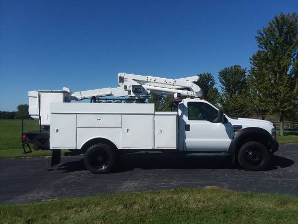 42' Altec 2008 Ford F550 Diesel Bucket Boom Lift Work Truck Nice! for sale in Gilberts, RI – photo 9