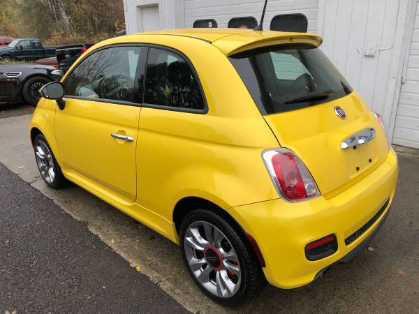 2015 Fiat 500 Sport - Cool Modern Pearl Yellow Color - Automatic -... for sale in binghamton, NY – photo 6