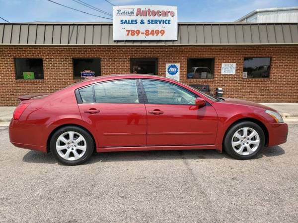 2008 Nissan Maxima SL 112, 396 Miles Burgundy - - by for sale in Raleigh, NC – photo 2