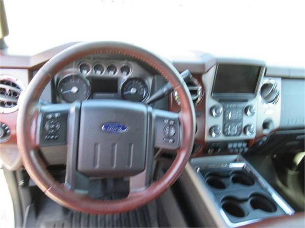 2014 FORD F450 SUPER DUTY KING RANCH, White APPLY ONLINE for sale in Summerfield, SC – photo 7