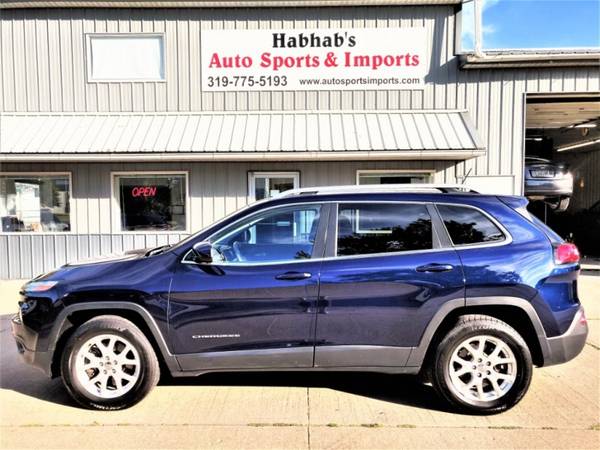 LOW MILES! NEW TIRES! REMOTE START! 2015 JEEP CHEROKEE... for sale in Cedar Rapids, IA – photo 2