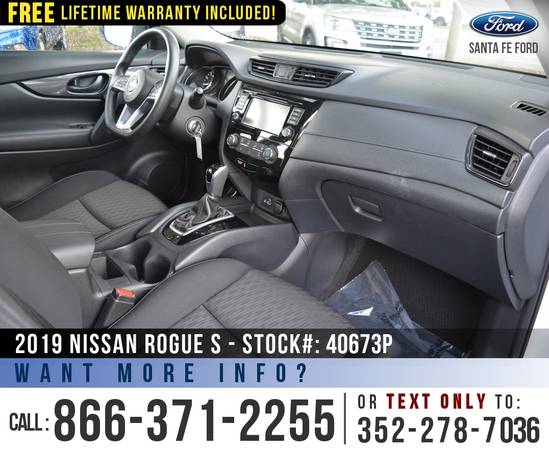 2019 Nissan Rogue S *** Camera, Touchscreen, Cruise Control *** -... for sale in Alachua, AL – photo 17