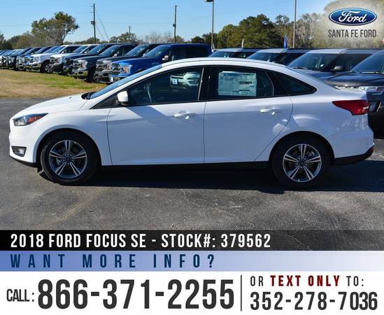 2018 FORD FOCUS SE *** Tinted, Backup Camera, SYNC *** for sale in Alachua, FL – photo 4