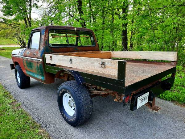 1978 Ford F150 short bed 4x4! Tilt flatbed 351M Work horse! - cars for sale in Other, IN – photo 5
