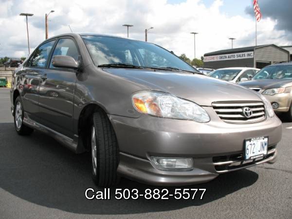 2003 Toyota Corolla S Automatic 103KMiles Sun Roof New Tires for sale in Milwaukie, OR – photo 2