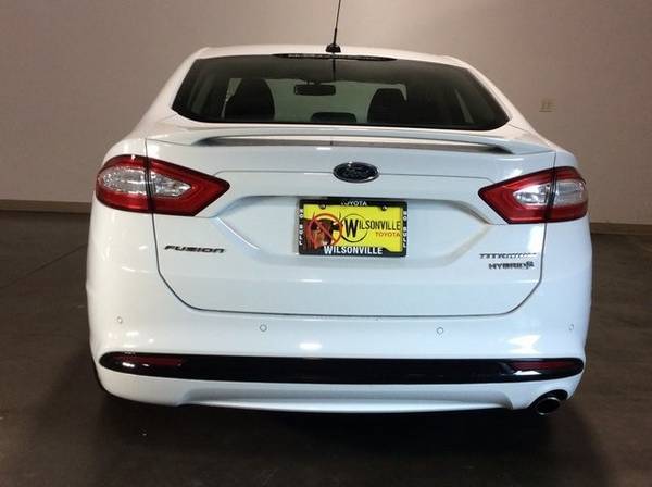 2014 Ford Fusion Hybrid Electric Titanium Sedan for sale in Wilsonville, OR – photo 10