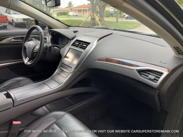 LIKE NEW 2014 LINCOLN MKZ HYBRID CLEAN TITLE NAVIGATION BACK UP... for sale in Hollywood, FL – photo 16