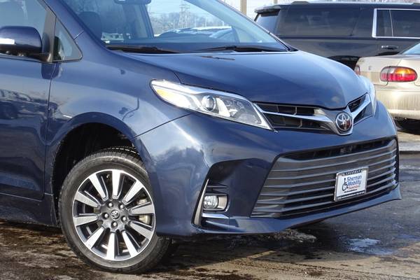 2019 Toyota Sienna Limited Premium van Blue - - by for sale in Skokie, IL – photo 2