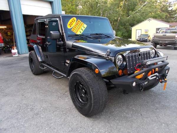 2012 Jeep Wrangler Unlimited 4WD 4dr Sahara - cars & trucks - by... for sale in Cohoes, CT – photo 2