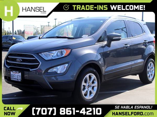 2019 Ford EcoSport SE FOR ONLY 323/mo! - - by dealer for sale in Santa Rosa, CA – photo 8