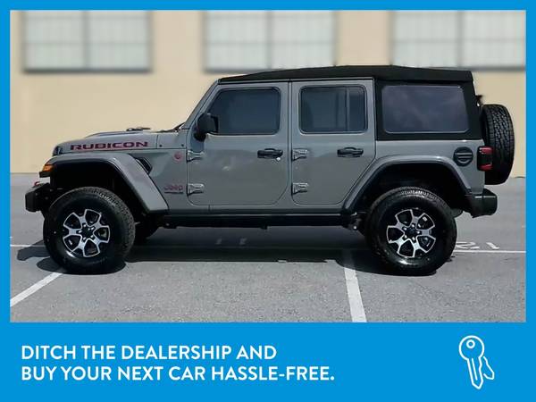 2019 Jeep Wrangler Unlimited Rubicon Sport Utility 4D suv Gray for sale in Green Bay, WI – photo 4