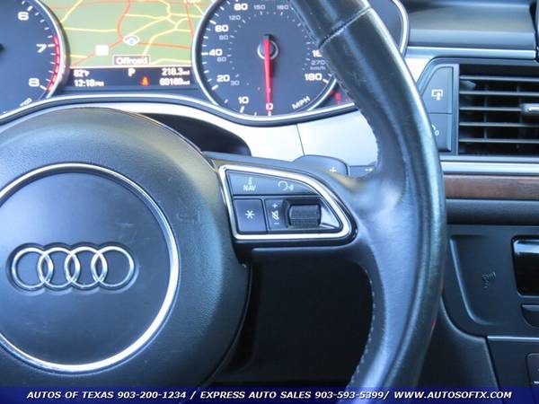 *2016 AUDI A6 2.0T PREMIUM* 1 OWNER/NAV/LEATHER/SUN ROOF/FULLY LOADED! for sale in Tyler, TX – photo 16