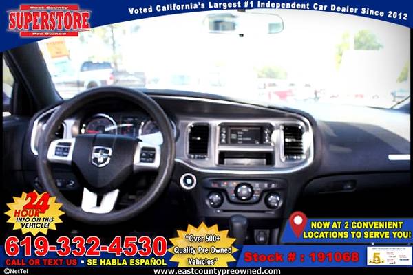 2013 DODGE CHARGER SE sedan -EZ FINANCING-LOW DOWN! for sale in El Cajon, CA – photo 10