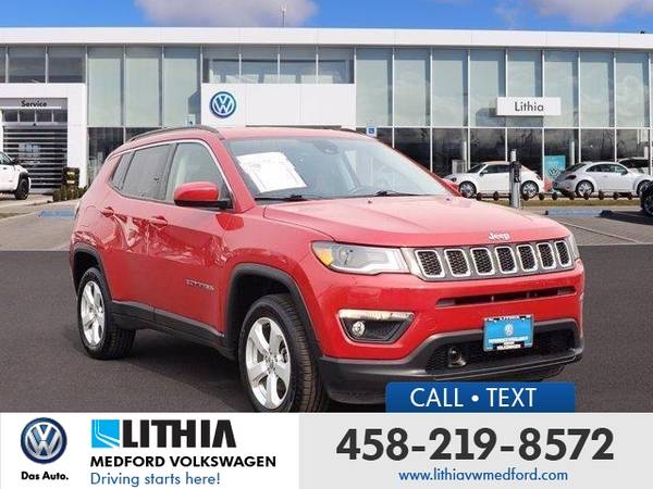2018 Jeep Compass Latitude 4x4 - cars & trucks - by dealer - vehicle... for sale in Medford, OR