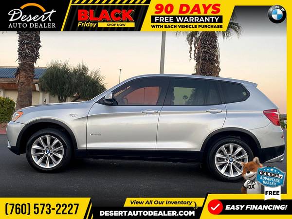 2013 BMW X3 xDrive28i AWD 75,000 MILES xDrive28i SUV with 75,000... for sale in Palm Desert , CA – photo 6