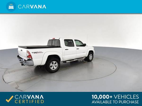 2013 Toyota Tacoma Double Cab PreRunner Pickup 4D 5 ft pickup WHITE - for sale in Covington, OH – photo 11