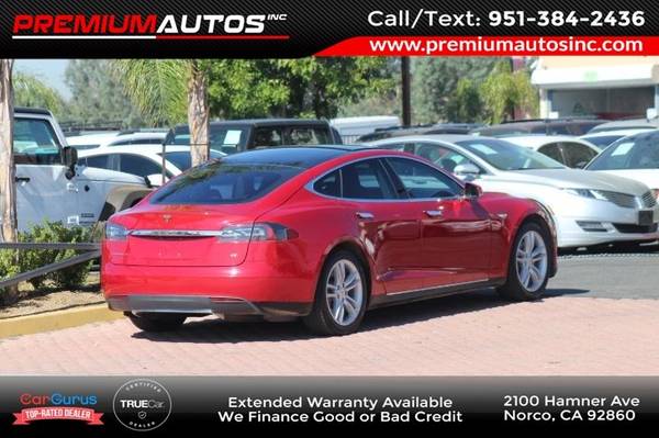 2014 Tesla Model S Electric 85 - ALL GLASS PANORAMIC ROOF Hatchback... for sale in Norco, CA – photo 12