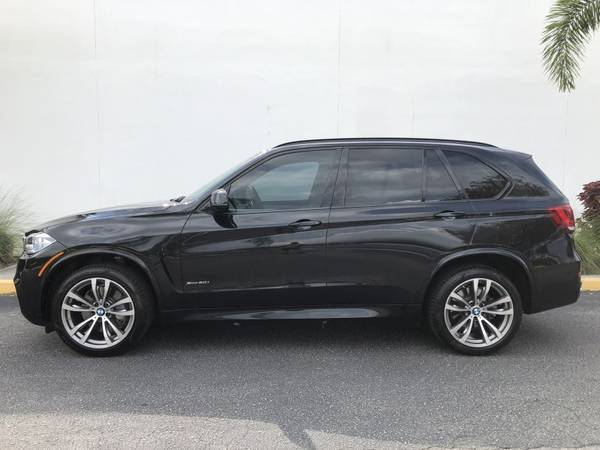 2016 BMW X5 xDrive50i 1-OWNER CLEAN CARFAX BLACK/BROWN LEATHER for sale in Sarasota, FL – photo 3