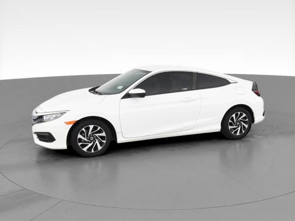 2018 Honda Civic LX Coupe 2D coupe White - FINANCE ONLINE - cars &... for sale in Greenville, NC – photo 4