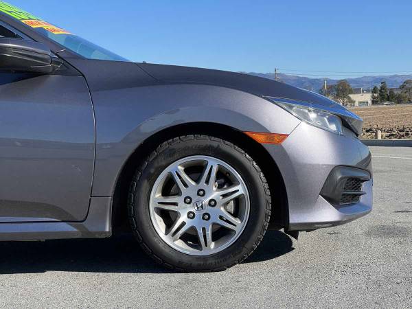 2016 Honda Civic Sedan LX sedan Gray - - by dealer for sale in Salinas, CA – photo 14