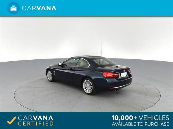 2014 BMW 4 Series 428i xDrive Convertible 2D Convertible Blue - for sale in Atlanta, MD – photo 8