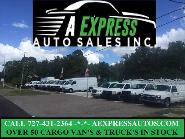 OVER 100 CARGO VAN'S, PICK UP TRUCK'S, UTILITY TRUCK'S TO CHOOSE FROM for sale in TARPON SPRINGS, FL 34689, GA – photo 3