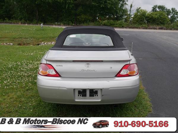 2003 Toyota Solara, SLE, 2 Door Convertible, 3 0 Liter 24 Valve for sale in Biscoe, NC – photo 4