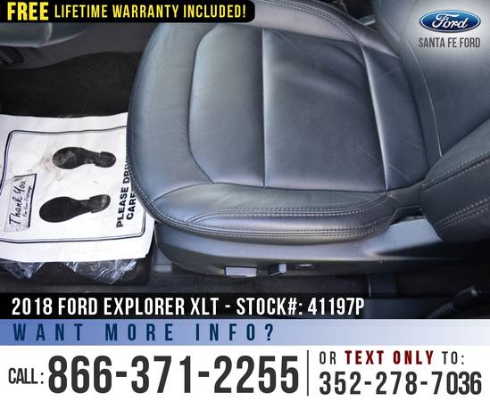 2018 Ford Explorer XLT Leather Seats - Bluetooth for sale in Alachua, FL – photo 12