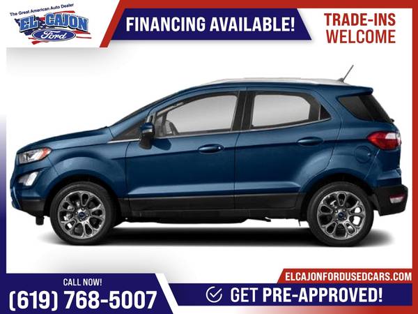 2018 Ford EcoSport SE FOR ONLY 262/mo! - - by dealer for sale in Santee, CA – photo 3