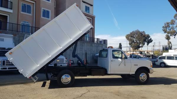 1994 FORD F450, 12FT DUMP, GAS, ONLY 16K ORIGINAL LOW MILES! I... for sale in Rosemead, CA – photo 3