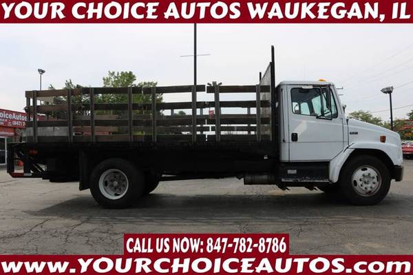 2000 FREIGHTLINER FL60 FLAT BED DIESEL TRUCK DRW GOOD TIRES F56484 -... for sale in WAUKEGAN, IL – photo 8