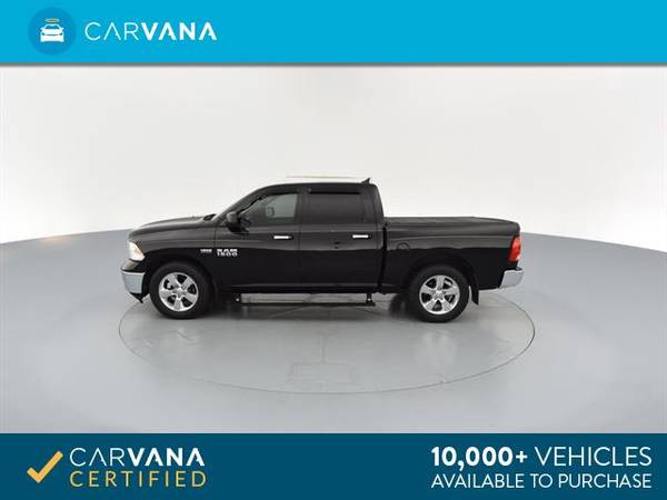 2015 Ram 1500 Crew Cab Big Horn Pickup 4D 5 1/2 ft pickup Black - for sale in Covington, OH – photo 7