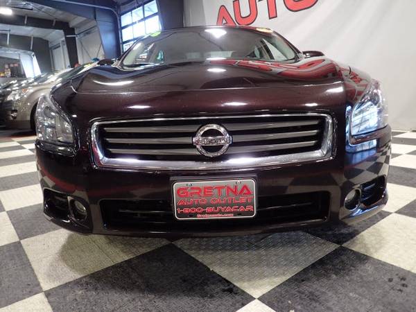 2014 Nissan Maxima 3.5 SV 4dr Sedan, Dk. Red for sale in Gretna, NE – photo 3
