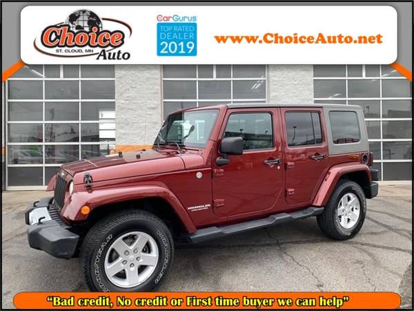 2010 Jeep Wrangler Unlimited Sahara 799 DOWN DELIVER S ! - cars & for sale in ST Cloud, MN – photo 2