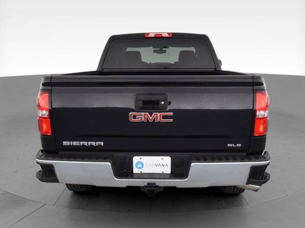 2018 GMC Sierra 1500 Double Cab SLE Pickup 4D 6 1/2 ft pickup Black... for sale in Harker Heights, TX – photo 9