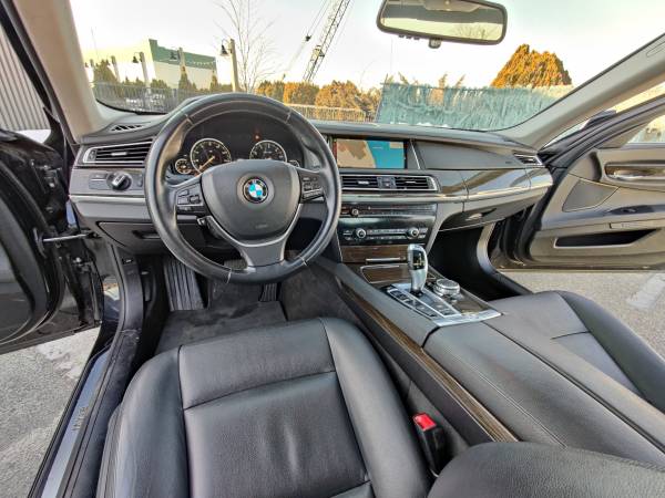 2015 BMW 7 series 740 LI xDrive Black On Black - - by for sale in Brooklyn, NY – photo 16