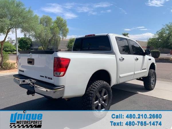 LIFTED 2014 NISSAN TITAN CREW CAB ~ 4 X 4 ~ ONLY 52K MILES! EASY FINAN for sale in Tempe, AZ – photo 4