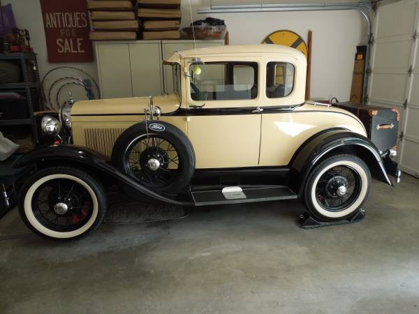 1931 Ford Model A (Deluxe) Five Window Coupe - - by for sale in Cary, NC – photo 2