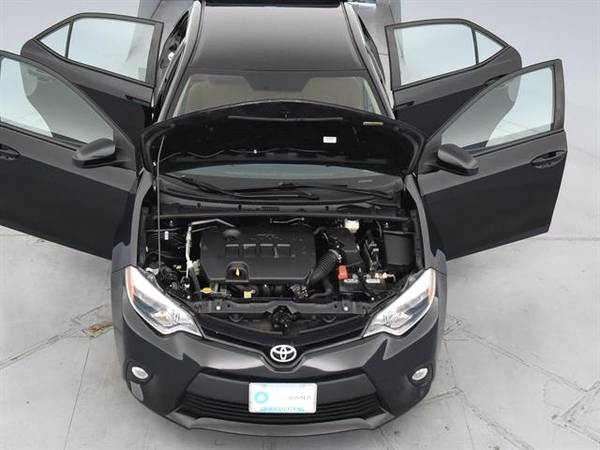 2014 Toyota Corolla LE Sedan 4D sedan Black - FINANCE ONLINE for sale in Charleston, SC – photo 4