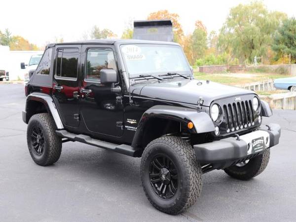 2014 Jeep Wrangler Unlimited SAHARA BRAND NEW TOP AFTERMARKET WHEELS... for sale in Plaistow, ME – photo 13