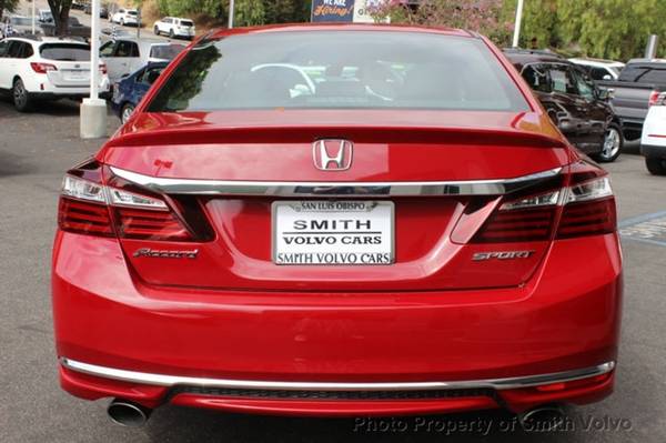 2017 Honda Accord Sedan Sport CVT for sale in San Luis Obispo, CA – photo 4