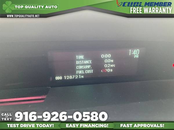 2015 Toyota Prius Two Hybrid for only $10,495 - cars & trucks - by... for sale in Rancho Cordova, CA – photo 11