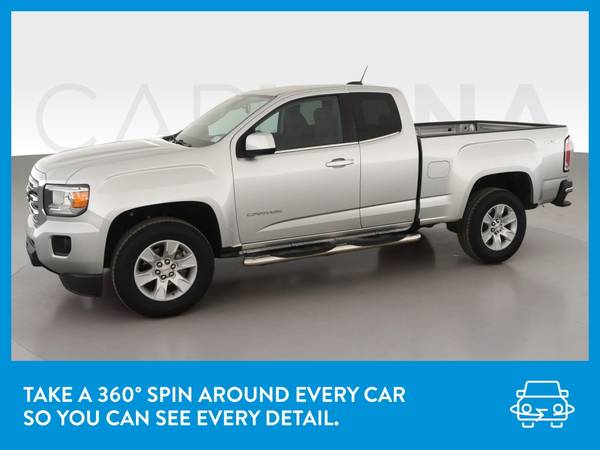 2015 GMC Canyon Extended Cab SLE Pickup 2D 6 ft pickup Silver for sale in NEWARK, NY – photo 3