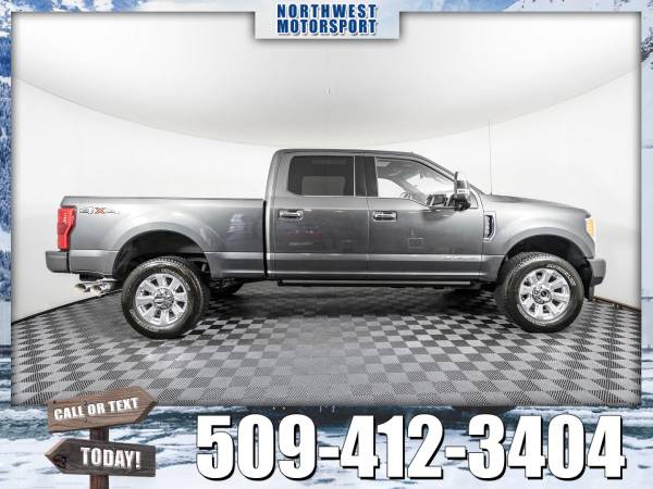 2019 *Ford F-350* Platinum 4x4 - cars & trucks - by dealer - vehicle... for sale in Pasco, WA – photo 4