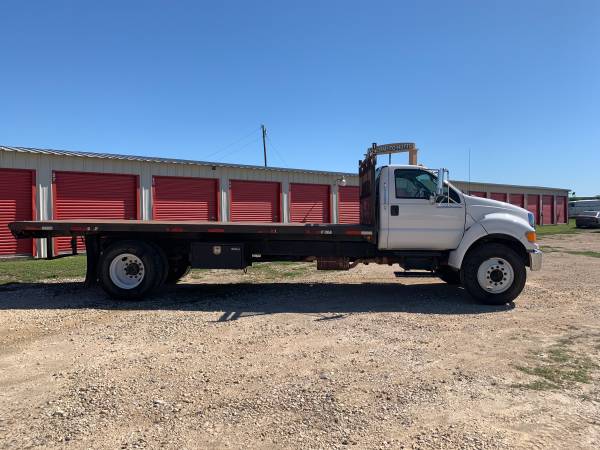 2015 Ford F650 20ft Flatbed Dump Truck - 146k Miles for sale in Hutto, TX – photo 5