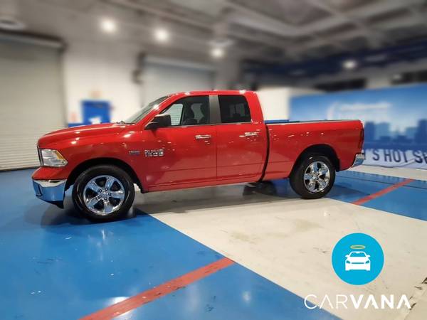 2016 Ram 1500 Quad Cab Big Horn Pickup 4D 6 1/3 ft pickup Red - -... for sale in Fort Myers, FL – photo 4