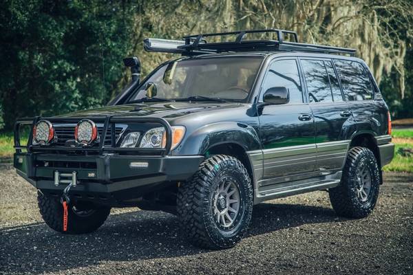 2000 Lexus LX 470 LOW MILES BLACK ONYX CLEAN CARFAX FRESH OFFROAD for sale in Jacksonville, FL – photo 14