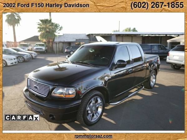 2002 Ford F-150 Harley Davidson Supercharged - cars & trucks - by... for sale in Phoenix, AZ – photo 3