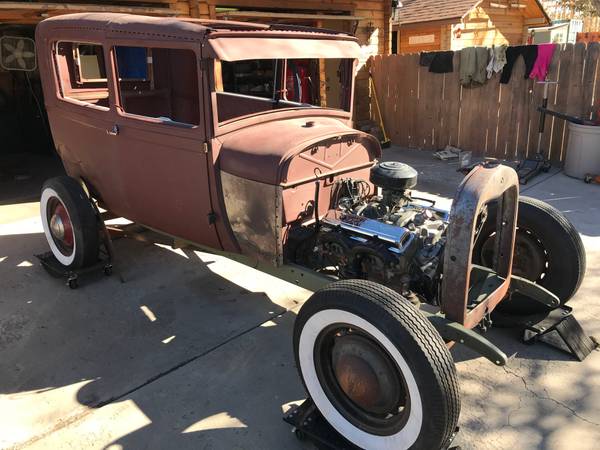 Hot Rod 1929 FORD 2 door sedan Rat Rod project - cars & trucks - by... for sale in GARDNERVILLE, CA – photo 4