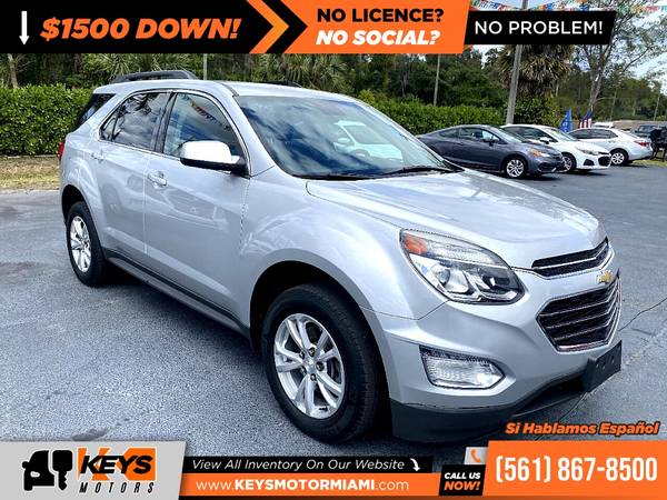 287/mo - 2016 Chevrolet Equinox LT - - by dealer for sale in West Palm Beach, FL – photo 8